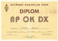 RP-OK-DX III <p>Number: # 0688 <p>Publisher: Ústřední radioklub ČSSR <p>Date: 16.2.1989