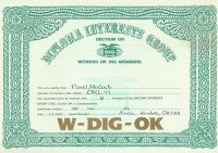 WORKED OK DIG MEMBERS III <p>Number: # 0246 <p>Publisher: Diploma Interests Group - DIG - Section OK <p>Date: 5.8.1997